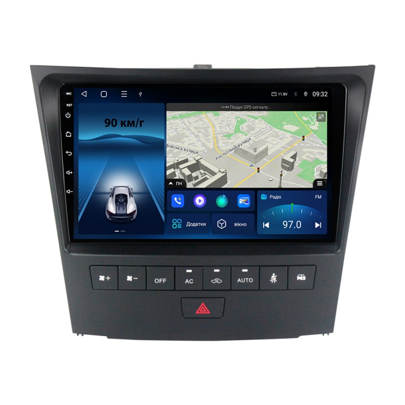 Штатна магнітола для Lexus GS 2004-2011 з Android-функціями