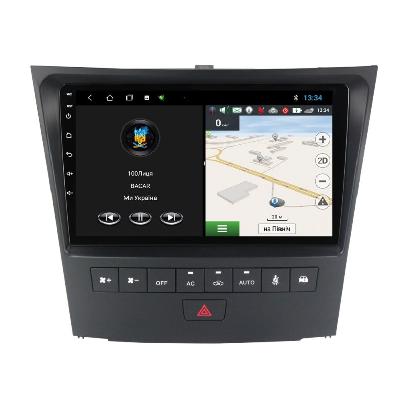 Штатна магнітола для Lexus GS 2004-2011 з Android-функціями