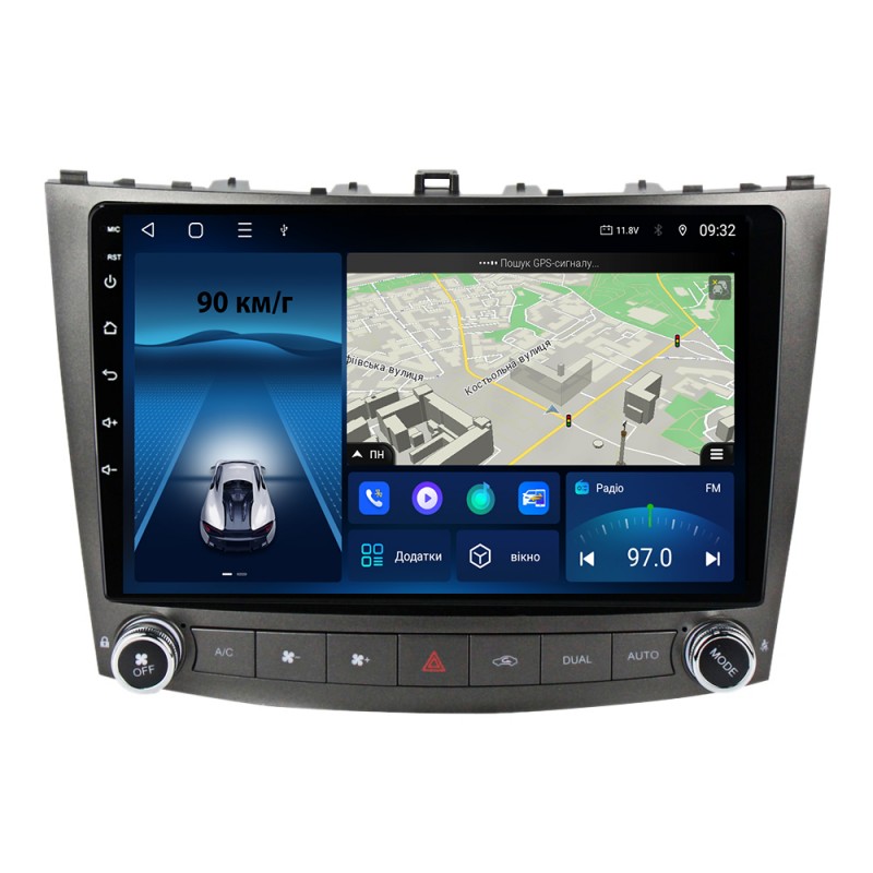 Штатна магнітола для Lexus IS250 2005-2013 з Android-функціями