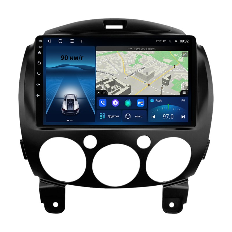 Штатна магнітола для Mazda 2 2007-2014 з Android-функціями