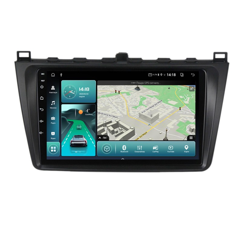 Штатна магнітола для Mazda 6 2007-2012 з Android-функціями