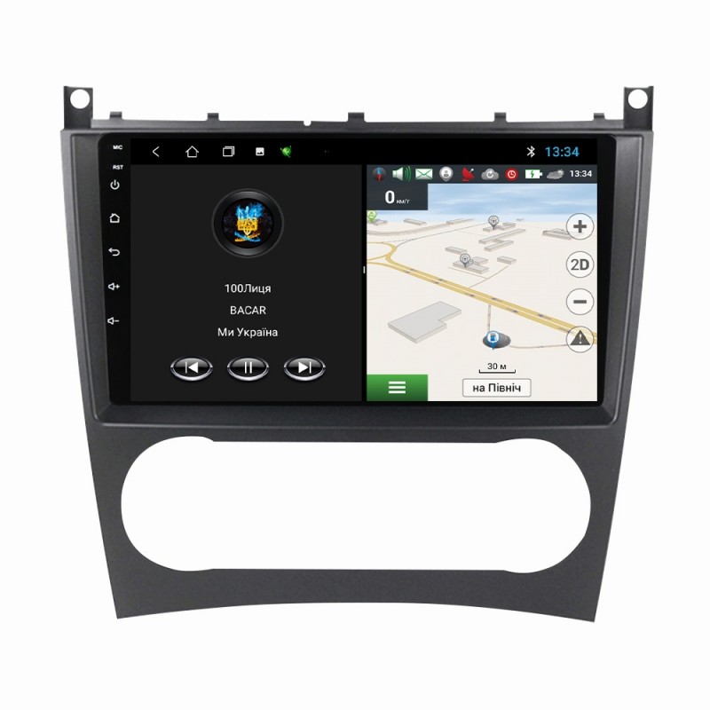 Штатна магнітола для Mercedes W203 CL203 W209 W463 2004-2011 з Android-функціями