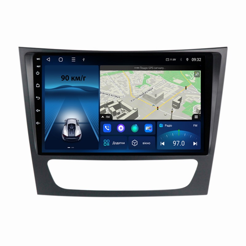 Штатна магнітола для Mercedes W211 E200 E220 E300 E350 E240 E280 2002-2010 з Android-функціями