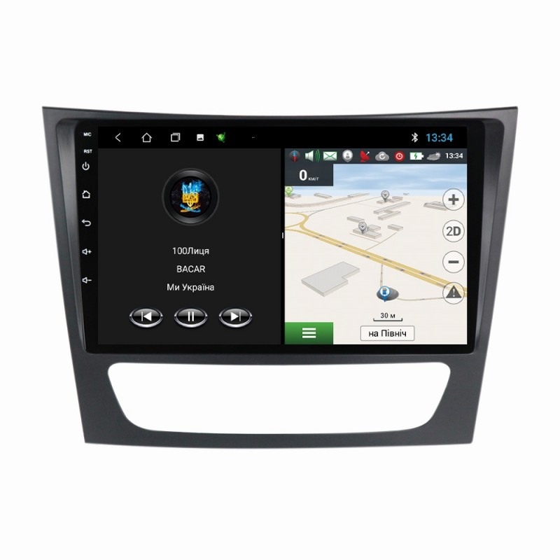 Штатна магнітола для Mercedes W211 E200 E220 E300 E350 E240 E280 2002-2010 з Android-функціями