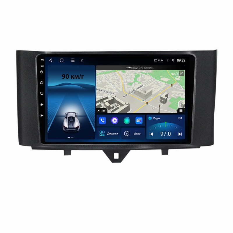 Штатна магнітола для Mercedes Smart Fortwo 2 2010-2015 з Android-функціями