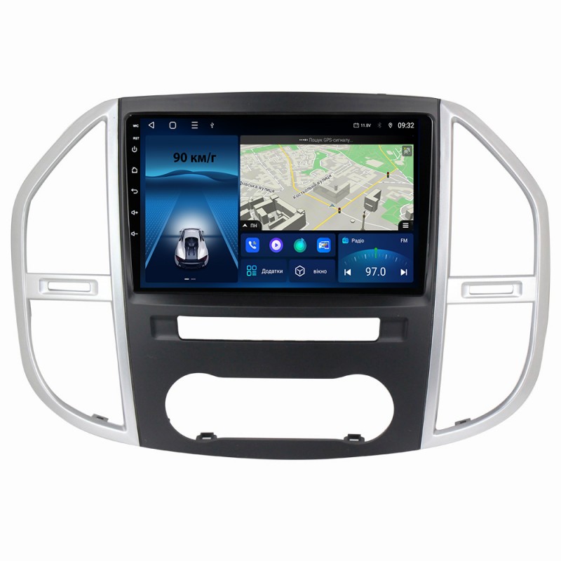 Штатна магнітола для Mercedes Vito W447 2014-2020 з Android-функціями