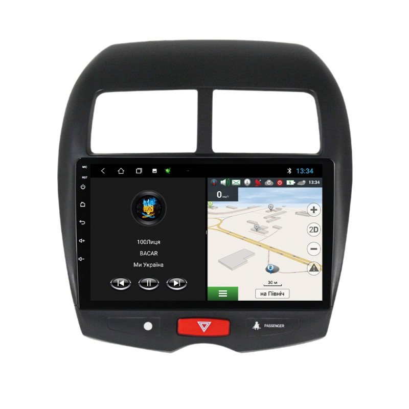Штатна магнітола для Mitsubishi ASX 2010-2016 з Android-функціями