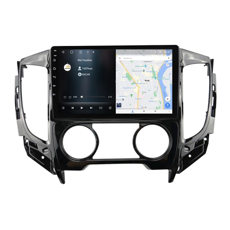 Штатна магнітола для Mitsubishi L200 2015-2019 з Android-функціями