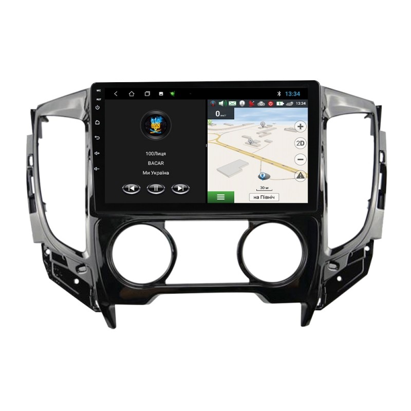Штатна магнітола для Mitsubishi L200 2015-2019 з Android-функціями