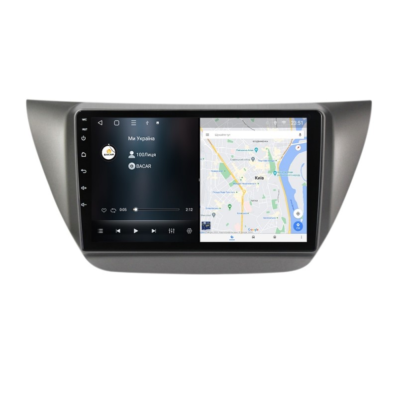 Штатна магнітола для Mitsubishi Lancer 9 2000-2010 з Android-функціями