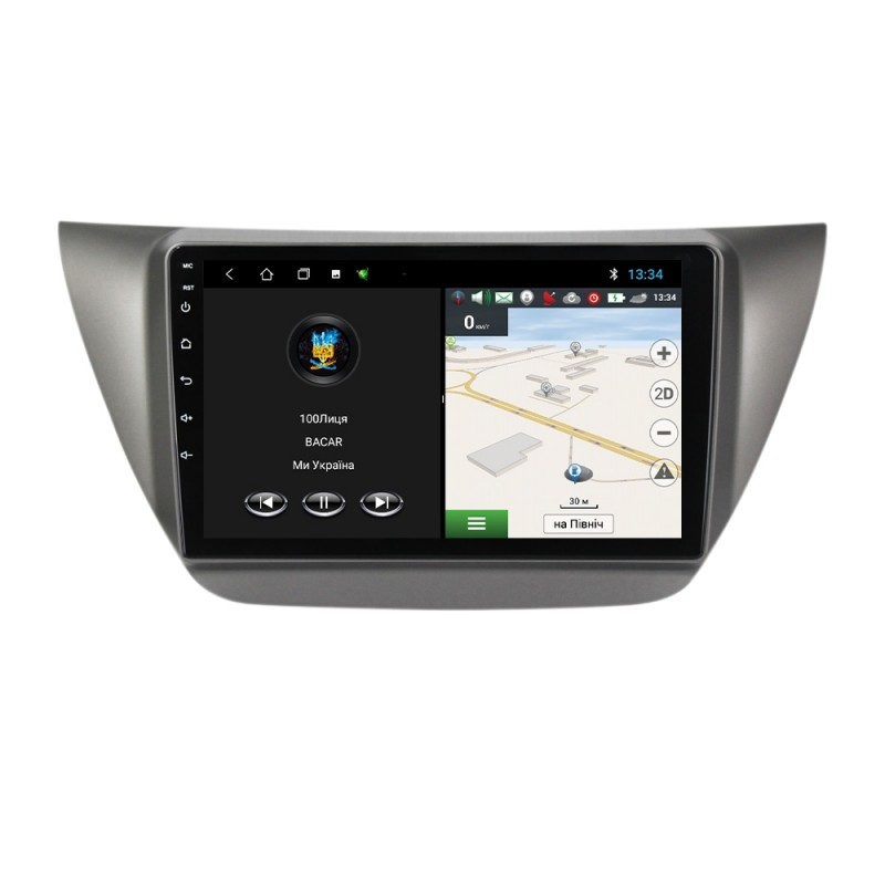 Штатна магнітола для Mitsubishi Lancer 9 2000-2010 з Android-функціями