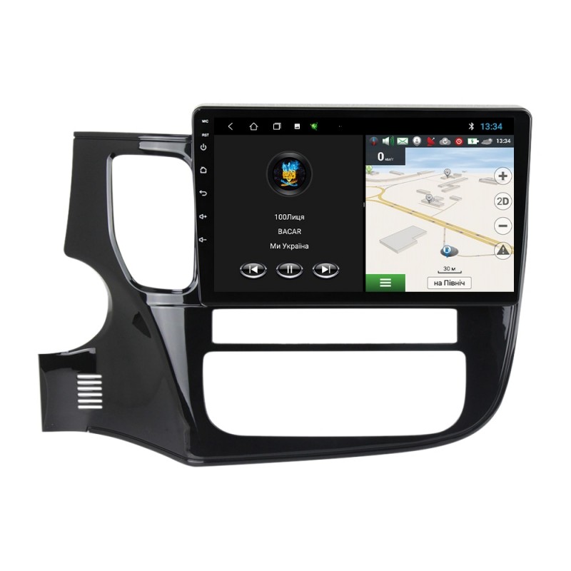 Штатна магнітола для Mitsubishi Outlander 3 2012-2018 з Android-функціями