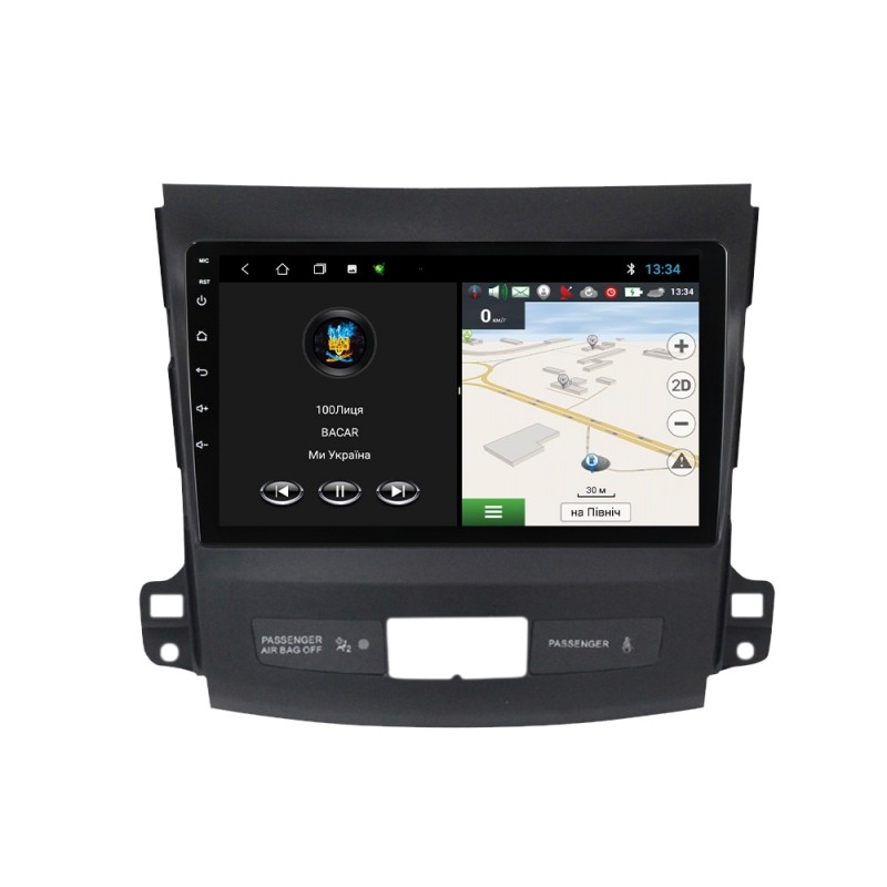 Штатна магнітола для Mitsubishi Outlander XL 2005-2011 з Android-функціями