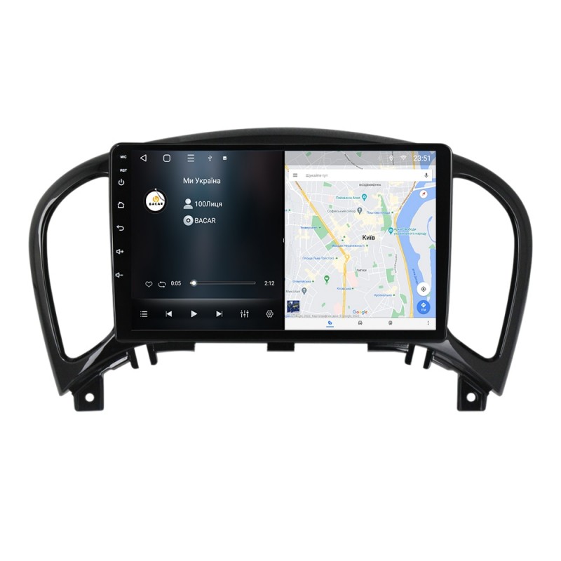 Штатна магнітола для Nissan Juke 2010-2019 з Android-функціями