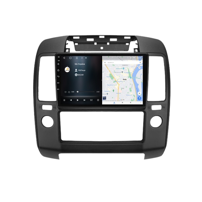 Штатна магнітола для Nissan Navara 2004-2010 з Android-функціями