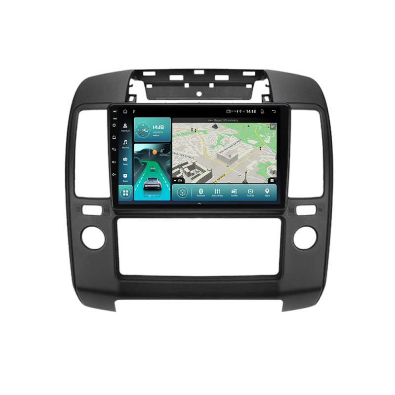 Штатна магнітола для Nissan Navara 2004-2010 з Android-функціями