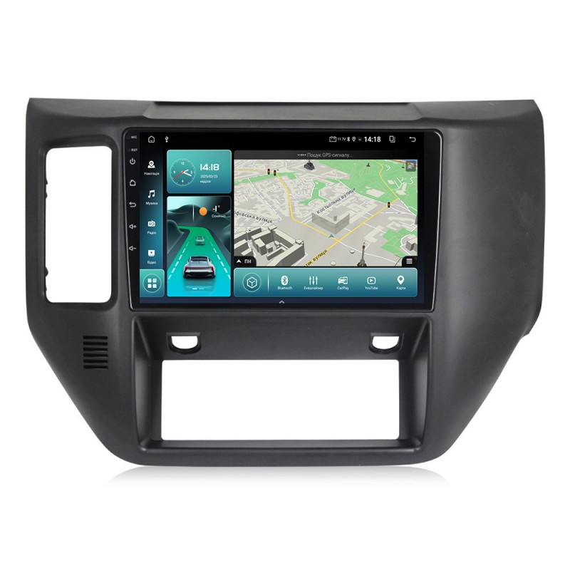 Штатна магнітола для Nissan Patrol V 5 Y61 2004-2021 з Android-функціями