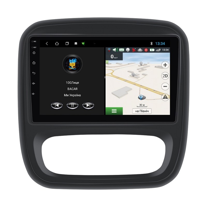 Штатна магнітола для Renault Trafic 3 2014-2021 з Android-функціями