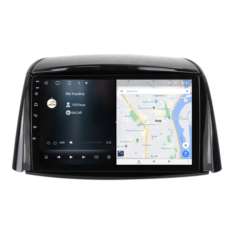 Штатна магнітола для Renault Koleos 2008-2016 з Android-функціями