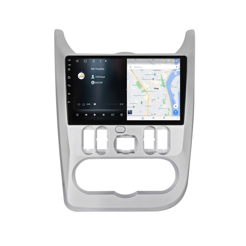 Штатна магнітола для Renault Logan 2010-2015 з Android-функціями