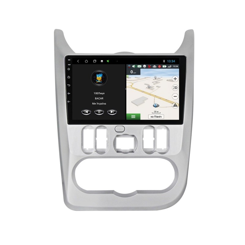 Штатна магнітола для Renault Logan 2010-2015 з Android-функціями