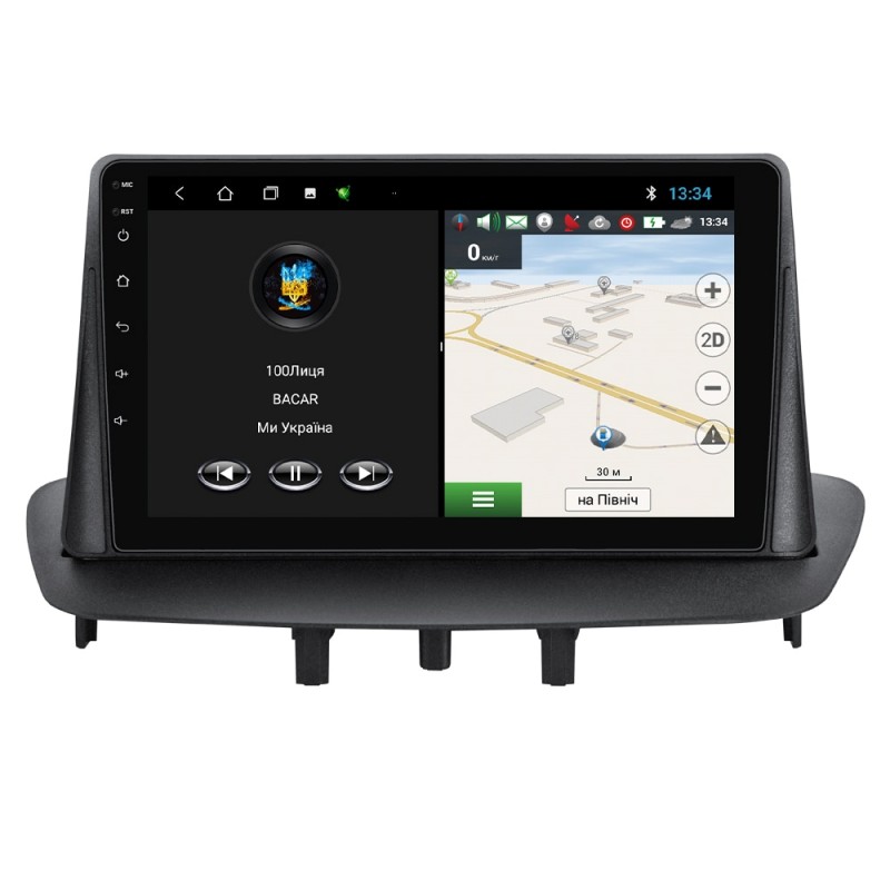 Штатна магнітола для Renault Megane 3 2008-2014 з Android-функціями