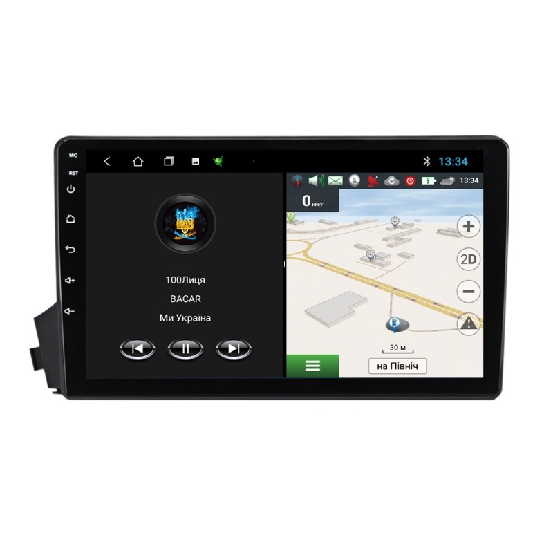 Штатна магнітола для SsangYong Action Kyron 2005-2011 з Android-функціями