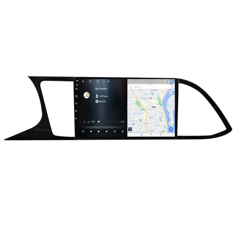 Штатна магнітола для Seat Leon 3 2012-2020 з Android-функціями