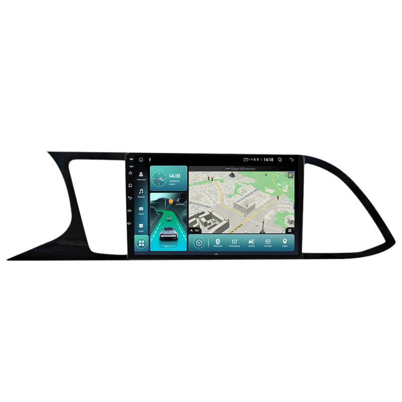 Штатна магнітола для Seat Leon 3 2012-2020 з Android-функціями