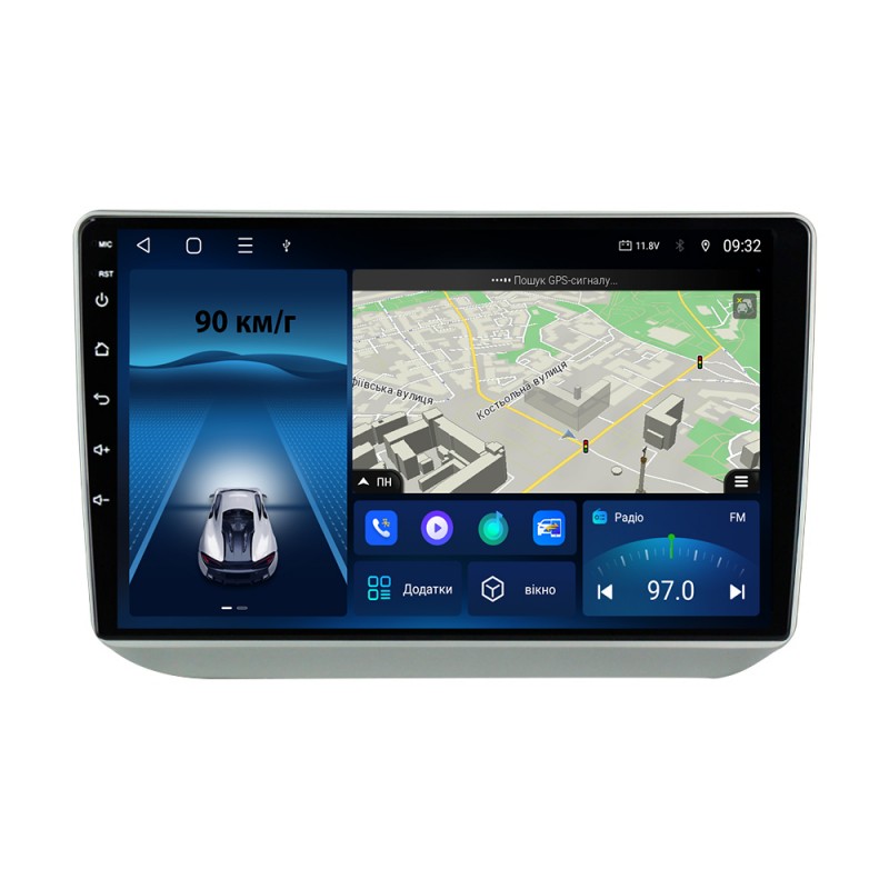 Штатна магнітола для Skoda Fabia 2 2007-2015 з Android-функціями