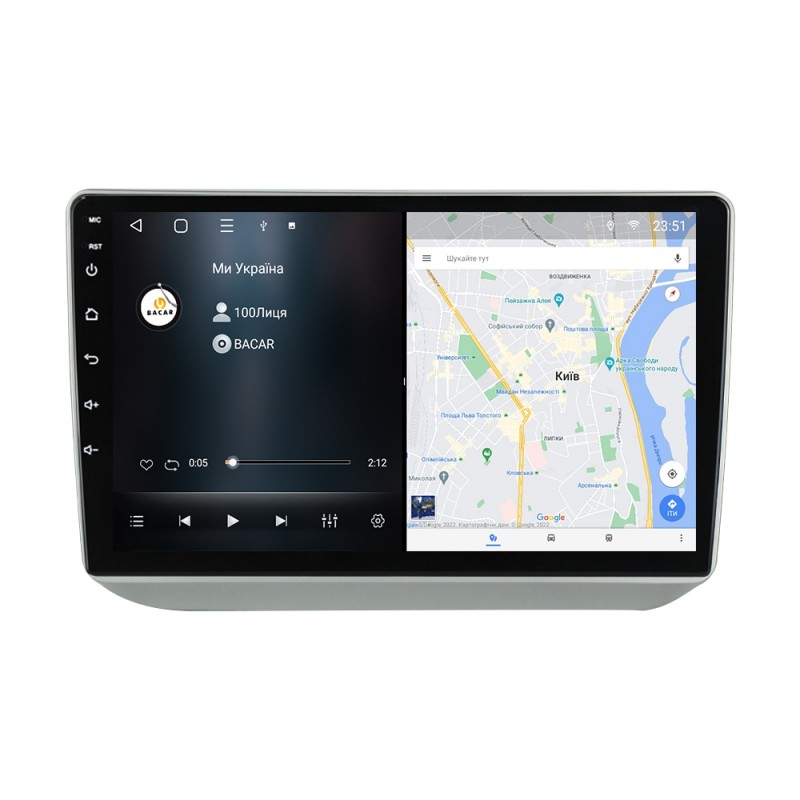 Штатна магнітола для Skoda Fabia 2 2007-2015 з Android-функціями
