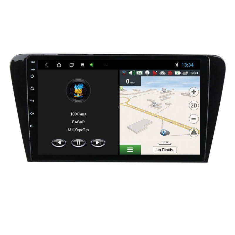 Штатна магнітола для Skoda Octavia 3 A7 2013-2018 з Android-функціями
