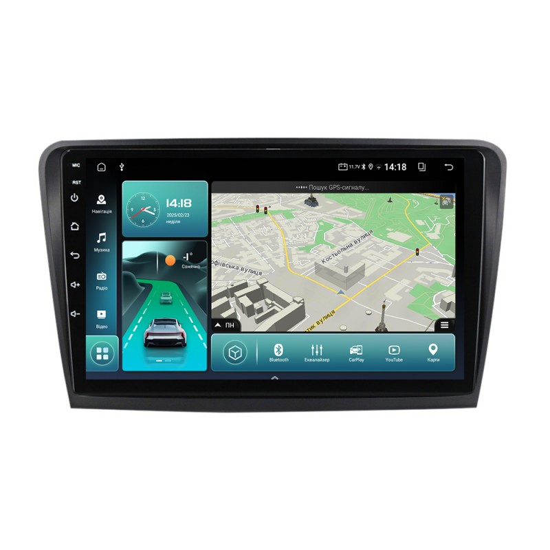 Штатна магнітола для Skoda SuperB 2008-2015 з Android-функціями