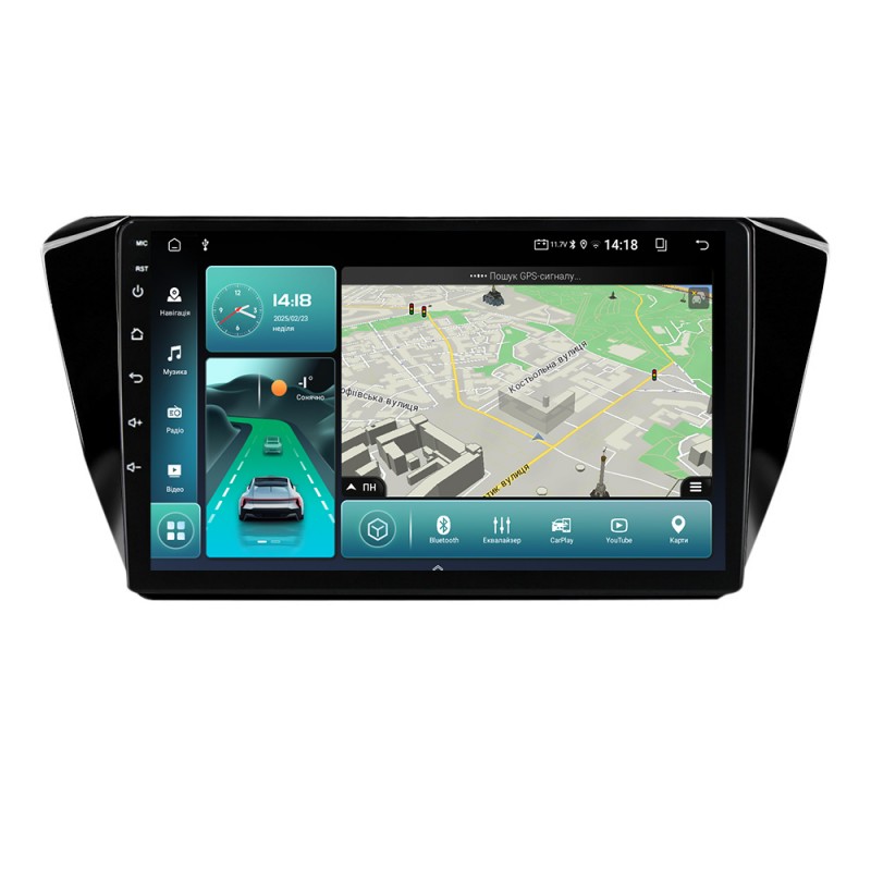Штатна магнітола для Skoda SuperB 3 2015-2019 з Android-функціями