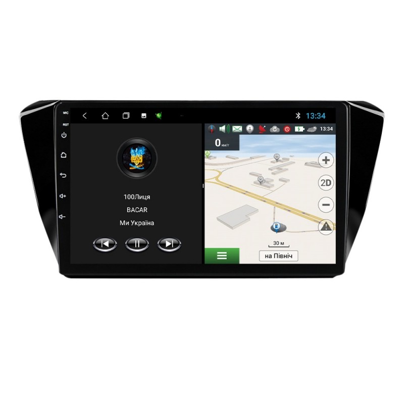 Штатна магнітола для Skoda SuperB 3 2015-2019 з Android-функціями