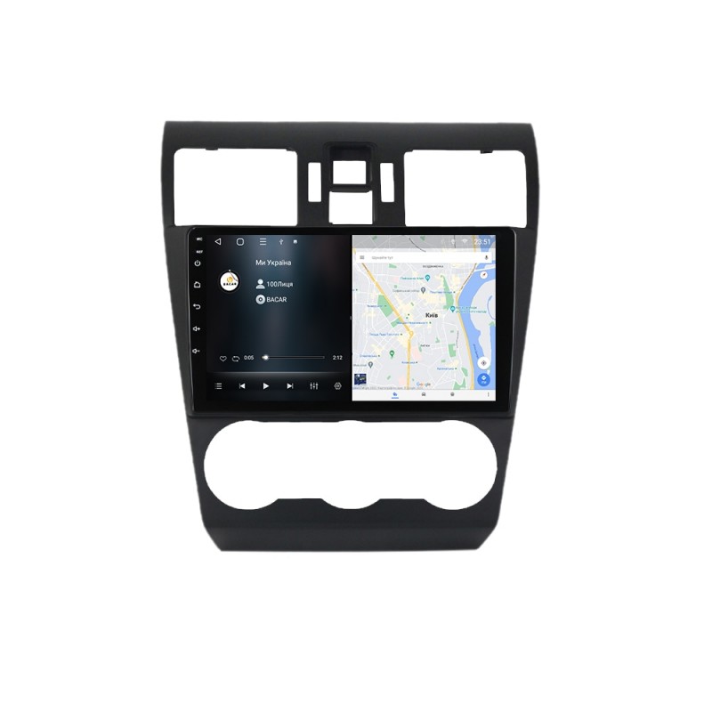 Штатна магнітола для Subaru Forester 4 XV 2012-2015 з Android-функціями