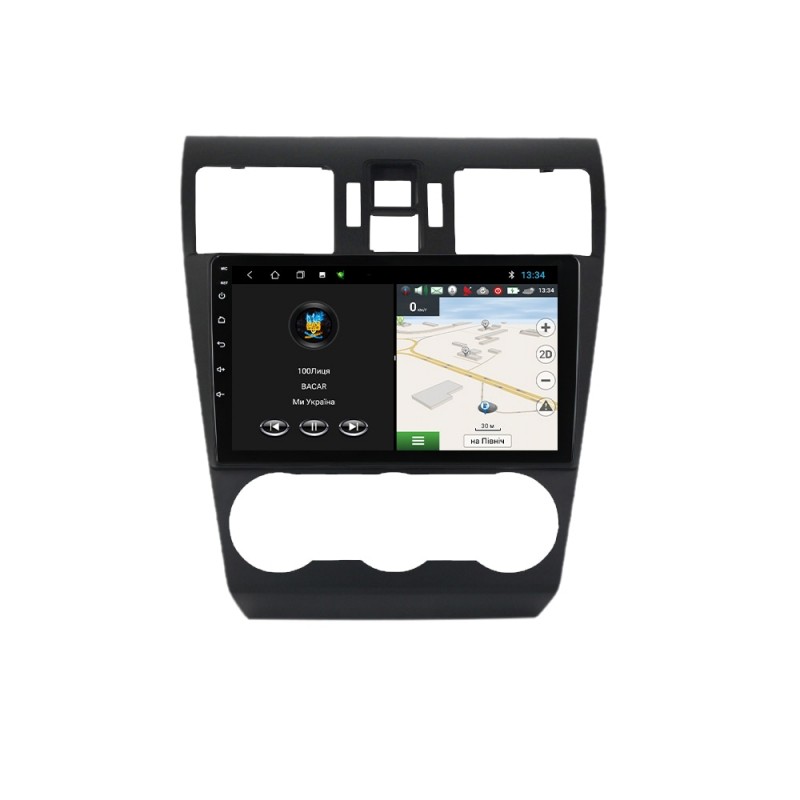 Штатна магнітола для Subaru Forester 4 XV 2012-2015 з Android-функціями