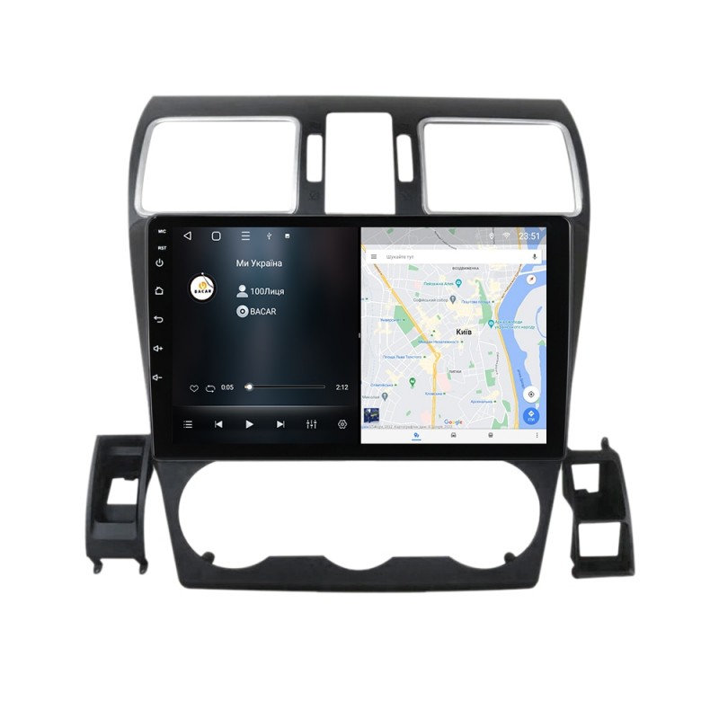Штатна магнітола для Subaru Forester 4 2016-2018 з Android-функціями
