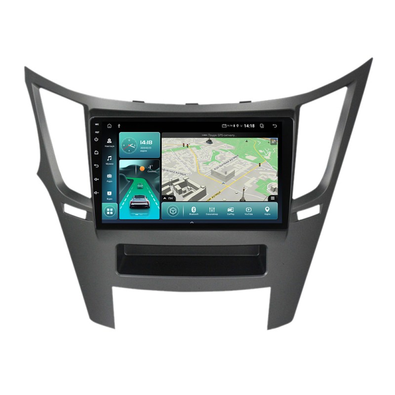 Штатна магнітола для Subaru Legacy 4 Outback 5 2009-2014 з Android-функціями