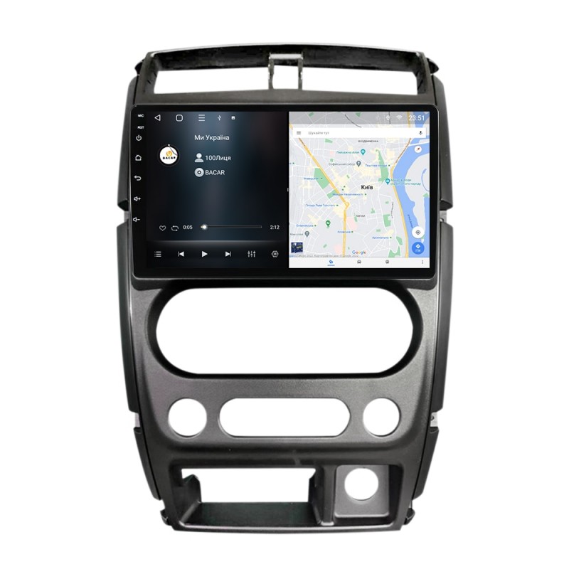 Штатна магнітола для Suzuki Jimny 2005-2019 з Android-функціями