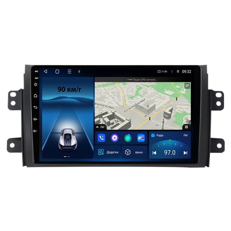 Штатна магнітола для Suzuki SX4 2006-2014 з Android-функціями