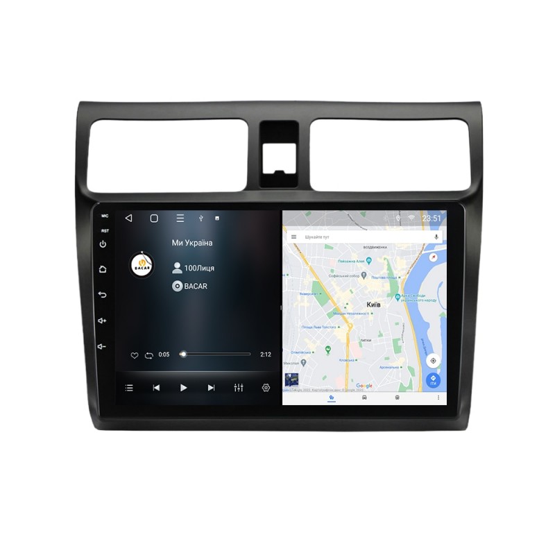 Штатна магнітола для Suzuki Swift 2003-2010 з Android-функціями