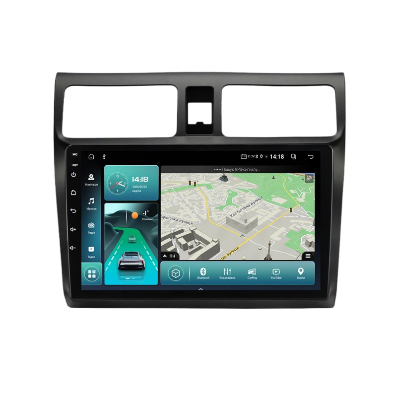 Штатна магнітола для Suzuki Swift 2003-2010 з Android-функціями