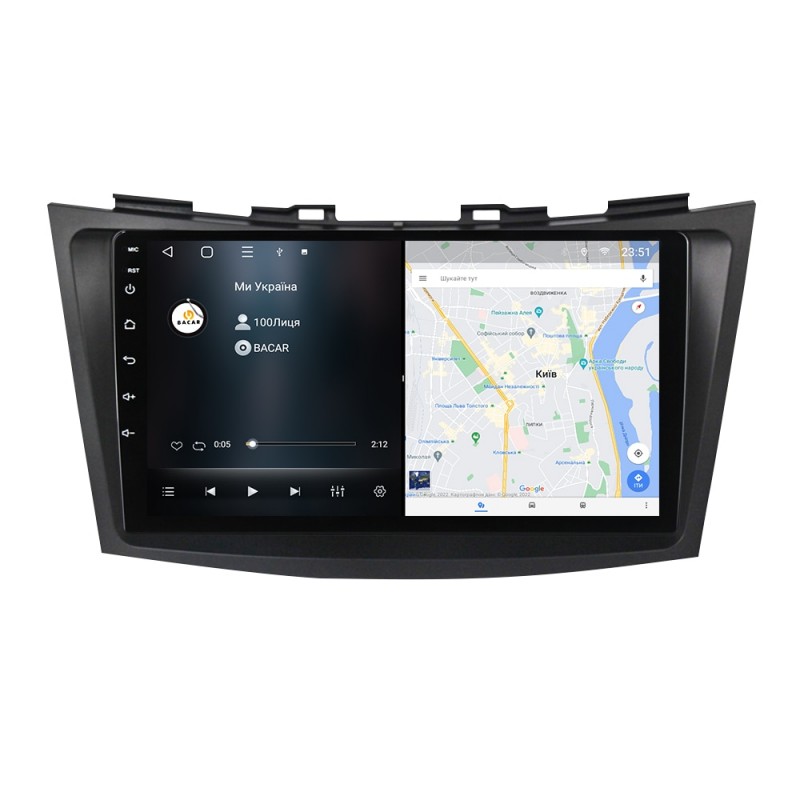 Штатна магнітола для Suzuki Swift 2011-2017 з Android-функціями