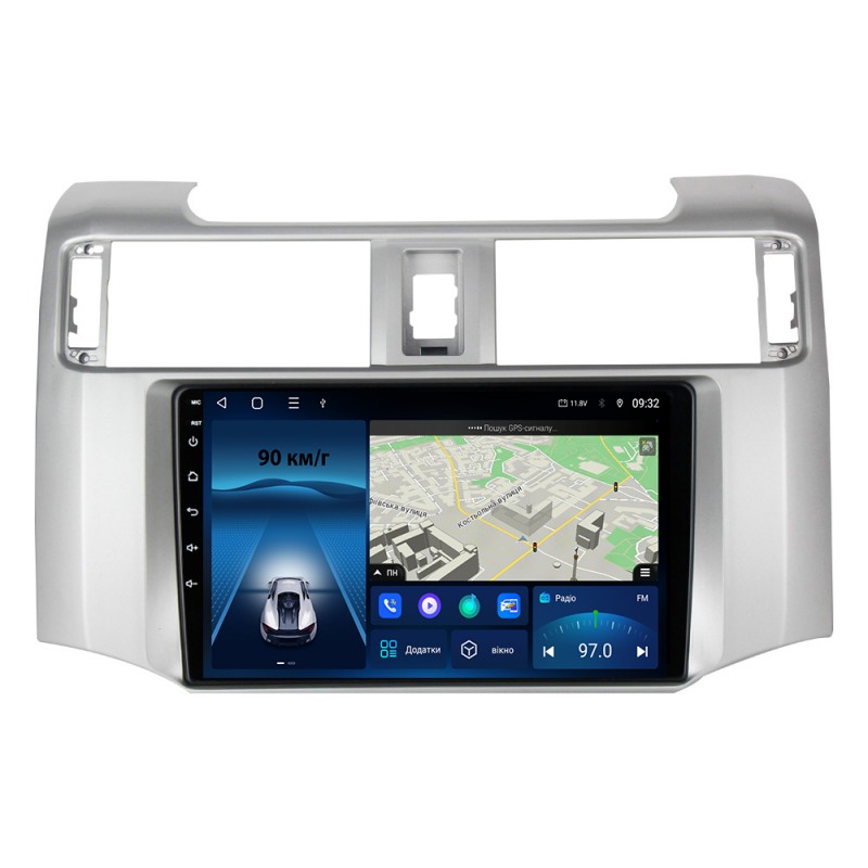 Штатна магнітола для Toyota 4Runner 2009-2020 з Android-функціями