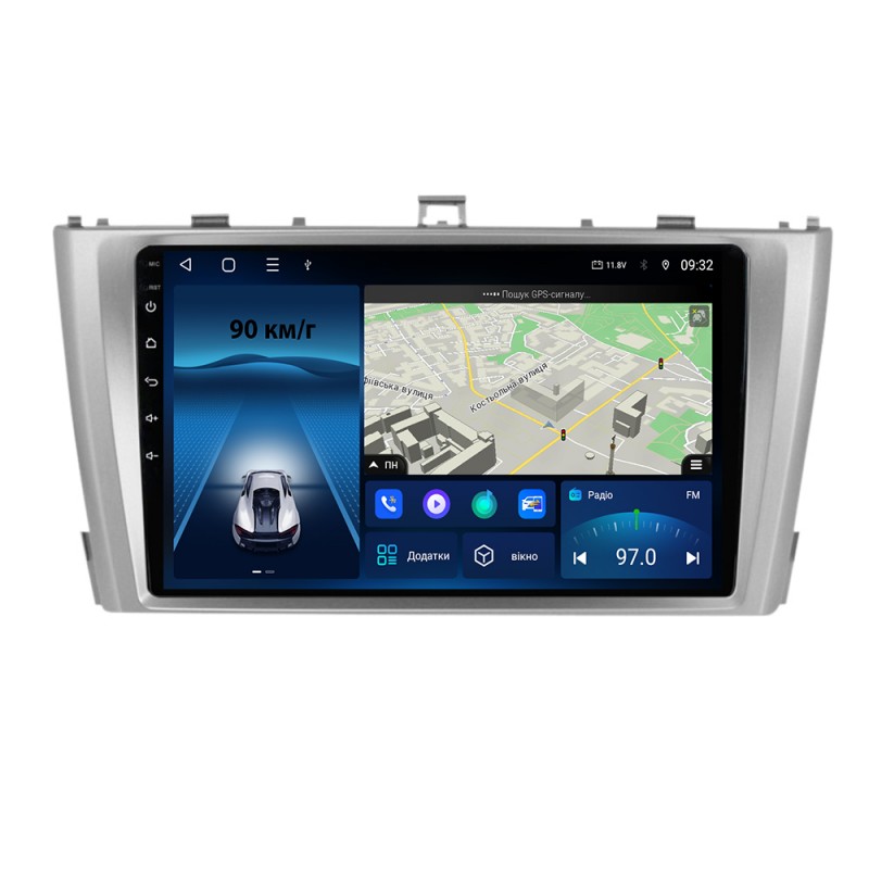 Штатна магнітола для Toyota Avensis 2008-2015 з Android-функціями