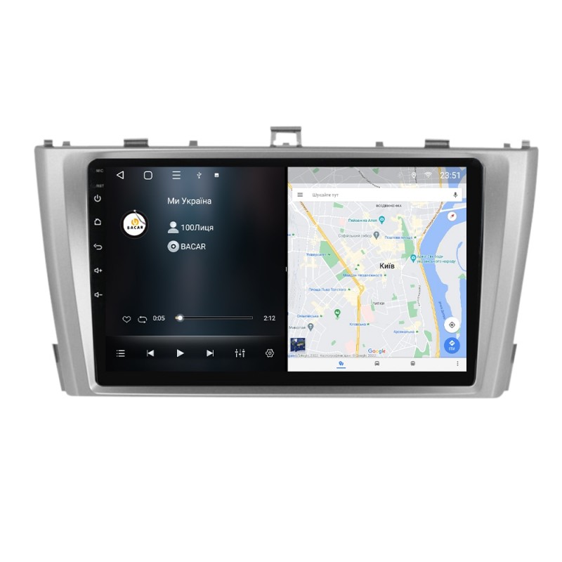 Штатна магнітола для Toyota Avensis 2008-2015 з Android-функціями
