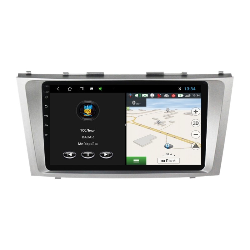 Штатна магнітола для Toyota Camry 40 2006-2011 з Android-функціями