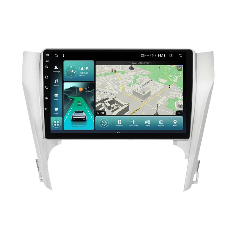 Штатна магнітола для Toyota Camry 50 2011-2014 з Android-функціями