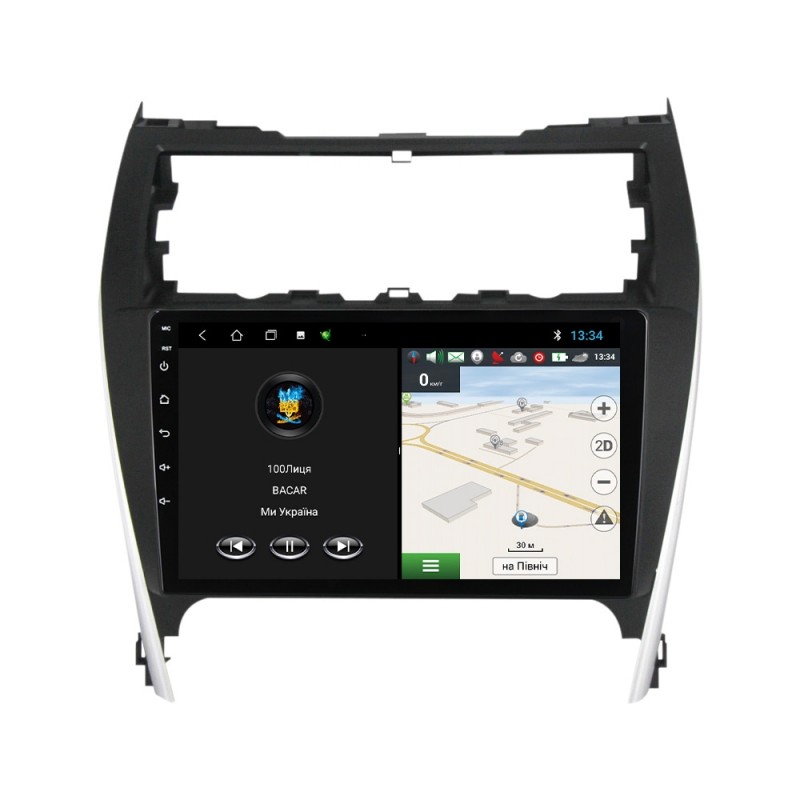 Штатна магнітола для Toyota Camry 50 55 USA 2012-2017 з Android-функціями